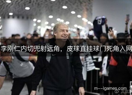 李刚仁内切兜射远角，皮球直挂球门死角入网